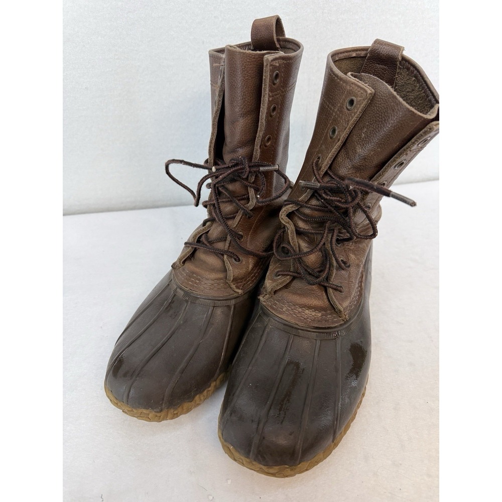 Vintage L. L. Bean Men's Maine Hunting Boot Size 10 Made In USA